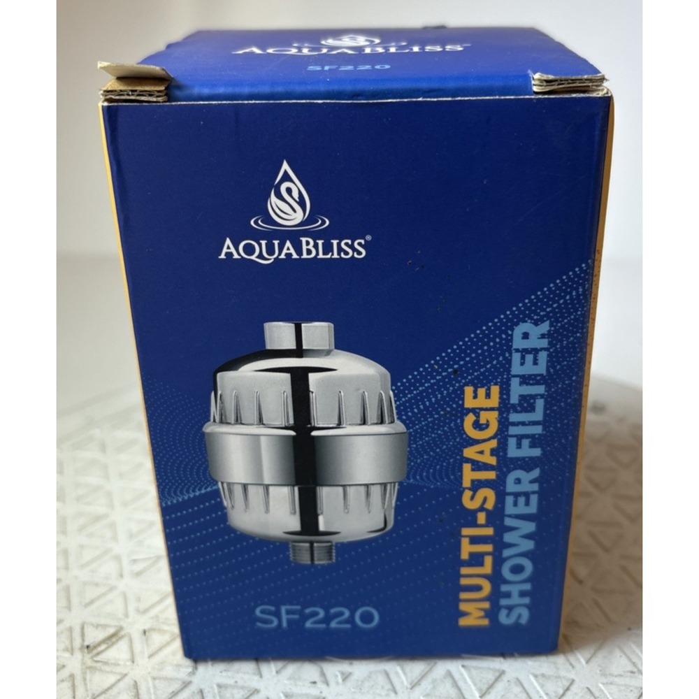 AquaBliss High Output Multi Stage Shower Filter Chrome SF220 RC42